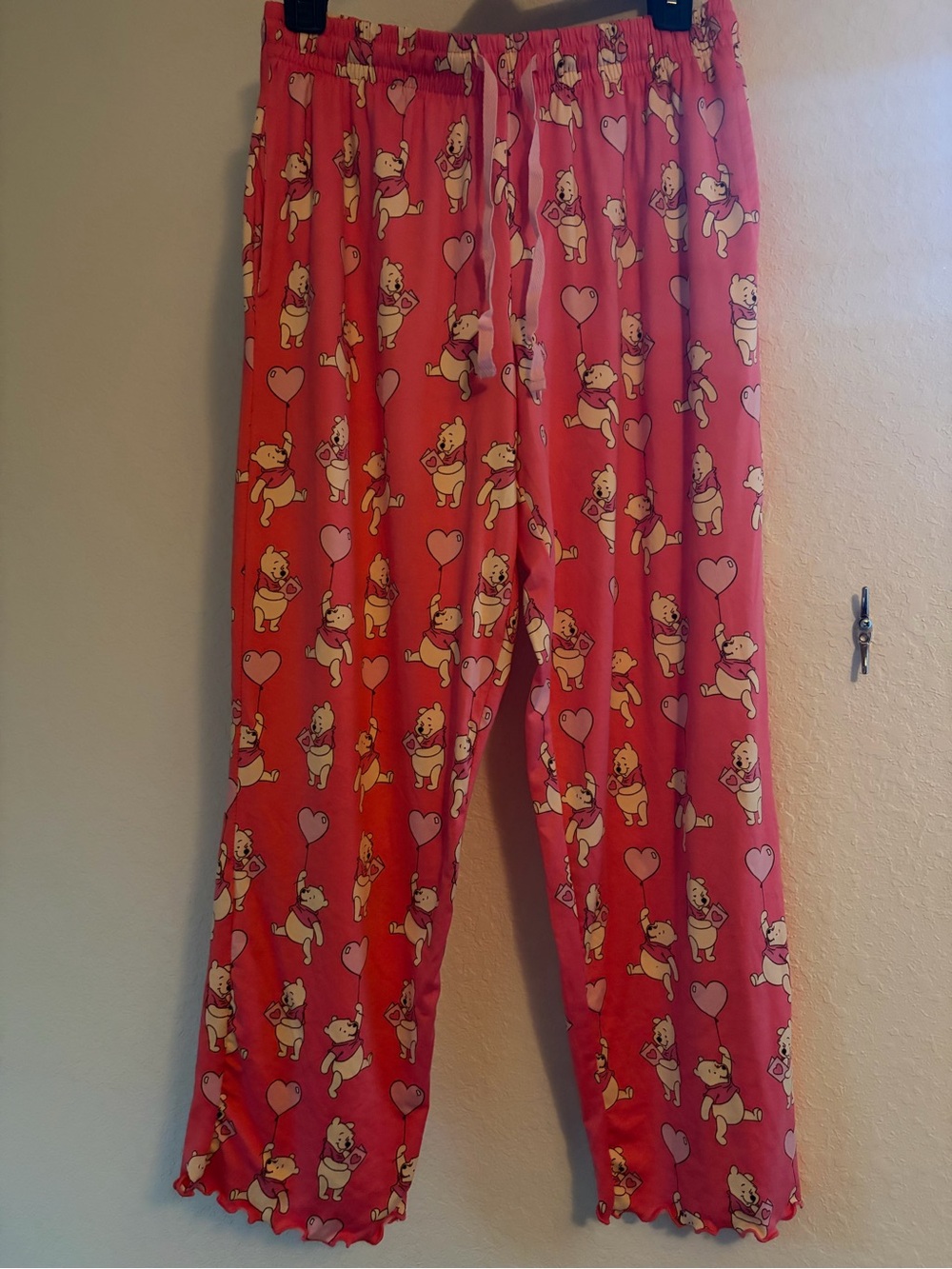 NWOT Winnie the Pooh Heart Print Pajama Pants